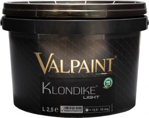 Сатиновая краска со светлыми флоками Valpaint Klondike Light