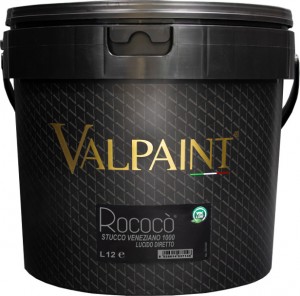 Глянцевая венецианская штукатурка Valpaint Rococo Stucco Veneziano 1000 Lucido Diretto