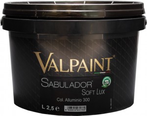 Перламутровая краска с песком Valpaint Sabulador Soft